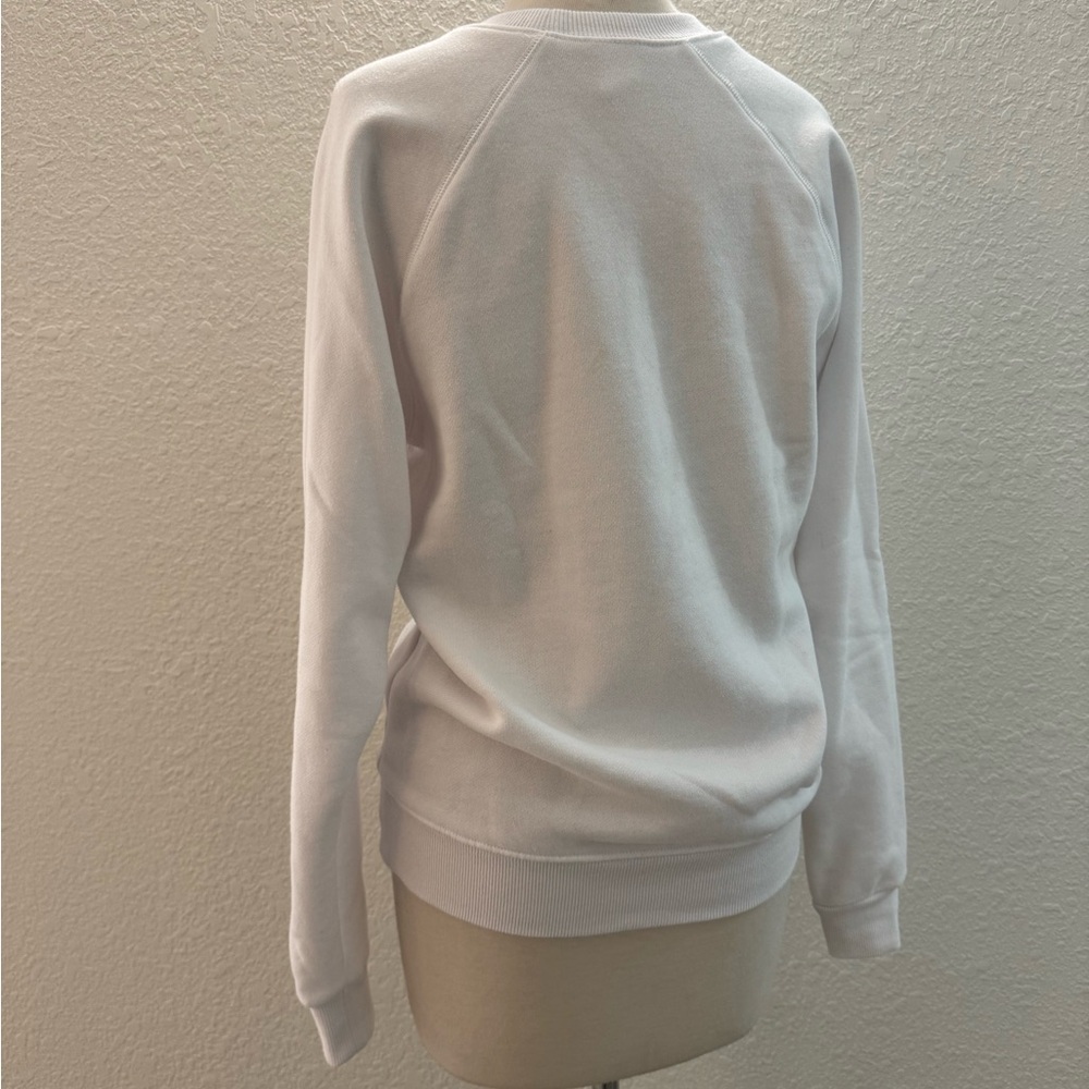 Walt Disney Oversized Sweater Unisex White Black Red Mickey Mouse Disneyland XS‎ - Picture 9 of 13